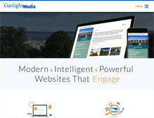 Tablet Screenshot of gaslightmedia.com